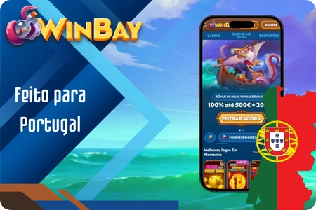 Plataforma Winbay Casino online  adaptada ao mercado português